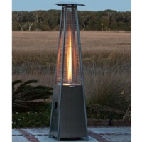 Fire Sense Stainless Steel Pyramid Flame Heater Fire Sense Stainless Steel Pyramid Flame Heater