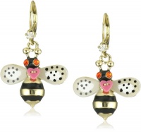 Betsey Johnson Polka Dot Bumble Bee Drop Earrings Betsey Johnson Polka Dot Bumble Bee Drop Earrings