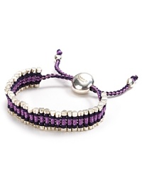 Show your love with this sterling silver hand-woven friendship band with heart-shaped bars from Links of London. Show your love with this sterling silver hand-woven friendship band with heart-shaped bars from Links of London.