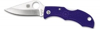 Spyderco Ladybug 3 Plain Edge Knife, Purple Spyderco Ladybug 3 Plain Edge Knife, Purple