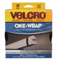 Velcro One Wrap Straps, Black (91372) Velcro One Wrap Straps, Black (91372)