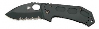 KA-BAR Knives Fin Folding Drop Point Serrated Knife KA-BAR Knives Fin Folding Drop Point Serrated Knife