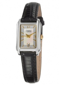 Caravelle by Bulova Women's 45M104 Stepped Case Tank Design Watch