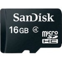 SanDisk 16 GB microSDHC Flash Memory Card SDSDQ-016G (Bulk Packaging) - Class 4 SanDisk 16 GB microSDHC Flash Memory Card SDSDQ-016G (Bulk Packaging) - Class 4