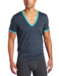 C-IN2 Men's Hand Me Down Ringer Vee Neck Tee Shirt C-IN2 Men's Hand Me Down Ringer Vee Neck Tee Shirt