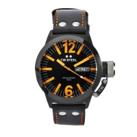 TW Steel Men's CE1027 CEO Canteen Black Leather Dial Watch TW Steel Men's CE1027 CEO Canteen Black Leather Dial Watch