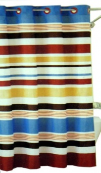 Hookless Fabric Shower Curtain - Century Stripe Hookless Fabric Shower Curtain - Century Stripe