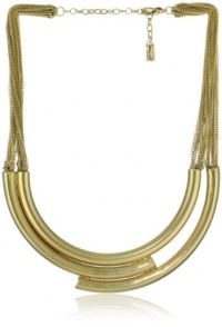 Kenneth Cole New York Modern Sea Gold-Tone Asymmetrical Frontal Statement Necklace Kenneth Cole New York Modern Sea Gold-Tone Asymmetrical Frontal Statement Necklace