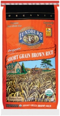 Lundberg Organic Short Grain Brown Rice, 25-Pound