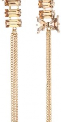 Betsey Johnson Iconic Summer Metallics Bow Linear Drop Earrings Betsey Johnson Iconic Summer Metallics Bow Linear Drop Earrings