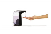 simplehuman Compact Sensor Pump with Sample Soap, Black, 8oz simplehuman Compact Sensor Pump with Sample Soap, Black, 8oz