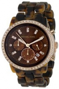 Michael Kors Women's MK5366 Showstopper Classic Chronograph Tortoise Watch Michael Kors Women's MK5366 Showstopper Classic Chronograph Tortoise Watch