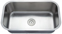Kraus KBU14 30-Inch Undermount Single Bowl 16 gauge Kitchen Sink, Stainless Steel Kraus KBU14 30-Inch Undermount Single Bowl 16 gauge Kitchen Sink, Stainless Steel