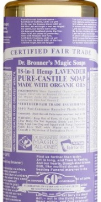Dr. Bronner's Magic Soaps Pure-Castile Soap, 18-in-1 Hemp Lavender, 32-Ounce Dr. Bronner's Magic Soaps Pure-Castile Soap, 18-in-1 Hemp Lavender, 32-Ounce