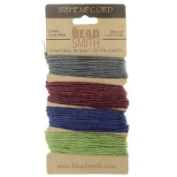 Hemp Twine Bead Cord 1.0mm - Dark Colors App 30 Feet 42560 Hemp Twine Bead Cord 1.0mm - Dark Colors App 30 Feet 42560