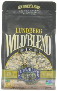 Lundberg Wild Blend, Gourmet Blend of Wild and Whole Grain Brown Rice, Gluten Free, 16-Ounce Bags (Pack of 6) Package May Vary Lundberg Wild Blend, Gourmet Blend of Wild and Whole Grain Brown Rice, Gluten Free, 16-Ounce Bags (Pack of 6) Package May Vary