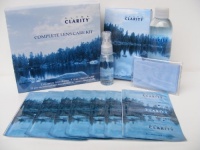 Ultra Clarity Complete Lens Cleaning Kit, Includes Towelette Wipes, Microfiber Cloth, Spray, and Refill Cleaner, Professional Grade, For Standard & Anti Reflective Lenses Ultra Clarity Complete Lens Cleaning Kit, Includes Towelette Wipes, Microfiber Cloth, Spray, and Refill Cleaner, Professional Grade, For Standard & Anti Reflective Lenses