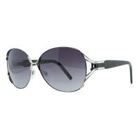 Just Cavalli JC 399/S 16B Black Oversized Round Sunglasses Just Cavalli JC 399/S 16B Black Oversized Round Sunglasses