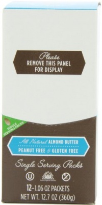 Barney Butter Almond Butter Single Serve Packs,1.06 Ounce, 12-Count (Pack of 2) Barney Butter Almond Butter Single Serve Packs,1.06 Ounce, 12-Count (Pack of 2)