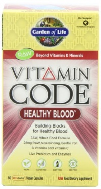 Garden Of Life Vitamin Code Healthy Blood Capsules, 60 Count Garden Of Life Vitamin Code Healthy Blood Capsules, 60 Count