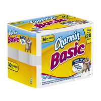 Charmin Basic Toilet Paper 36 Big Squeeze Rolls