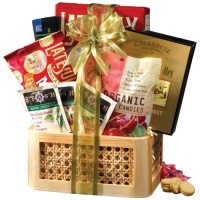 Broadway Basketeers Organic and Natural Healthy Gift Basket - A Healthy Gift Basket