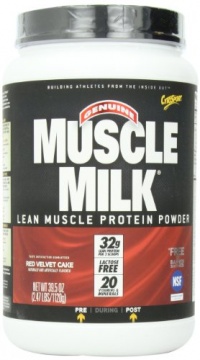 CytoSport Muscle Velvet Cake, Milk Red , 2.47 Pound CytoSport Muscle Velvet Cake, Milk Red , 2.47 Pound