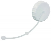 JR Products 222PW-A Polar White Cap and Strap JR Products 222PW-A Polar White Cap and Strap