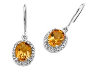 Genuine Citrine Earrings by Effy Collection® LIFETIME WARRANTY Genuine Citrine Earrings by Effy Collection® LIFETIME WARRANTY