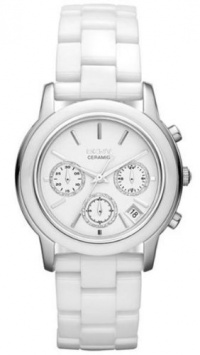 DKNY Chronograph White Ceramic Ladies Watch NY831 DKNY Chronograph White Ceramic Ladies Watch NY831