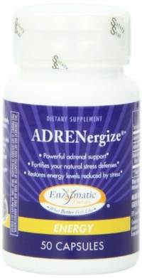 Enzymatic Therapy ADRENergize, 50 Capsules Enzymatic Therapy ADRENergize, 50 Capsules