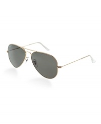 This is the style that started it all. The original Ray-Ban Aviator. From L.A. to St. Tropez and Soho to Tokyo, Ray-Ban is the brand of sunglasses preferred by true individuals worldwide. Setting the standard for excellence, Ray-Ban consistently combines great styling with exceptional quality, performance, and comfort. This is the style that started it all. The original Ray-Ban Aviator. From L.A. to St. Tropez and Soho to Tokyo, Ray-Ban is the brand of sunglasses preferred by true individuals worldwide. Setting the standard for excellence, Ray-Ban consistently combines great styling with exceptional quality, performance, and comfort.