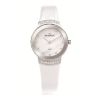 Skagen Women's 812SSLW1 Swarovski Elements With Mother-Of-Pearl Dial Watch Skagen Women's 812SSLW1 Swarovski Elements With Mother-Of-Pearl Dial Watch
