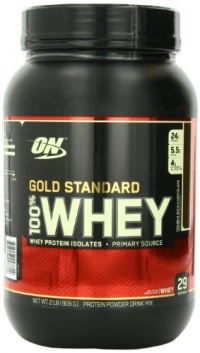 Optimum Nutrition 100% Whey Gold Standard, Double Rich Chocolate 2 Pound