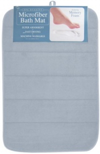 Envision Home Microfiber Bath Mat with Memory Foam, 16 by 24-Inch, Celestial Envision Home Microfiber Bath Mat with Memory Foam, 16 by 24-Inch, Celestial