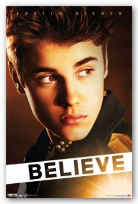 (22x34) Justin Bieber Believe Music Poster (22x34) Justin Bieber Believe Music Poster