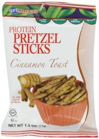 Kay's Naturals Protein Pretzel Sticks, Cinnamon Toast, 1.2 ounces (Pack of 6) Kay's Naturals Protein Pretzel Sticks, Cinnamon Toast, 1.2 ounces (Pack of 6)