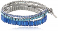 Betsey Johnson Iconic Blue Sea Blue Stretch Bracelet Set, 7.5 Betsey Johnson Iconic Blue Sea Blue Stretch Bracelet Set, 7.5