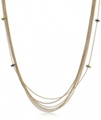 Kenneth Cole New York Modern Geo Small Geometric Bead Long Multi-Chain Necklace Kenneth Cole New York Modern Geo Small Geometric Bead Long Multi-Chain Necklace