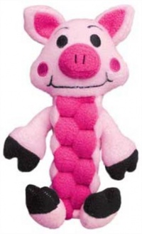 KONG Pudge Braidz Pig Dog Toy, Medium/Large KONG Pudge Braidz Pig Dog Toy, Medium/Large
