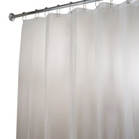 InterDesign 96-Inch EVA Extra Long Shower Liner, Clear Frost InterDesign 96-Inch EVA Extra Long Shower Liner, Clear Frost