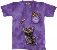The Mountain Trapped Kitten Mousetrap Tee T-shirt The Mountain Trapped Kitten Mousetrap Tee T-shirt