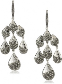Judith Jack Silver Sea Sterling Silver and Marcasite Multi-Tear Drop Earrings Judith Jack Silver Sea Sterling Silver and Marcasite Multi-Tear Drop Earrings
