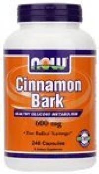 NOW Foods Cassia Cinnamon Bark 600mg, 240 Capsules NOW Foods Cassia Cinnamon Bark 600mg, 240 Capsules