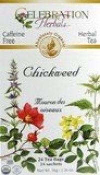 Chickweed Tea by Celebration Herbals - 24 tea bag Chickweed Tea by Celebration Herbals - 24 tea bag