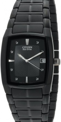 Citizen Men's BM6555-54E Eco-Drive Black Ion-Plated Stainless Steel Watch Citizen Men's BM6555-54E Eco-Drive Black Ion-Plated Stainless Steel Watch