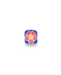 Colorful enamel makes this sterling silver flower bead irresistible. Donatella is a playful collection of charm bracelets and necklaces that can be personalized to suit your style! Available exclusively at Macy's. Colorful enamel makes this sterling silver flower bead irresistible. Donatella is a playful collection of charm bracelets and necklaces that can be personalized to suit your style! Available exclusively at Macy's.