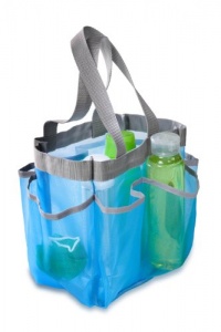 Honey-Can-Do SFT-01103 Blue Quick Dry Shower Tote Honey-Can-Do SFT-01103 Blue Quick Dry Shower Tote