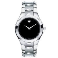 Movado Men's 606378 Luno Sport Stainless-Steel Black Round Dial Bracelet Watch Movado Men's 606378 Luno Sport Stainless-Steel Black Round Dial Bracelet Watch