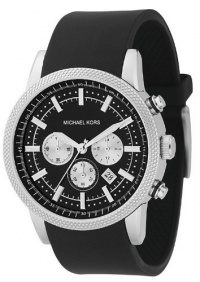 Michael Kors Watches Men's Black PU Chronograph (Black) Michael Kors Watches Men's Black PU Chronograph (Black)